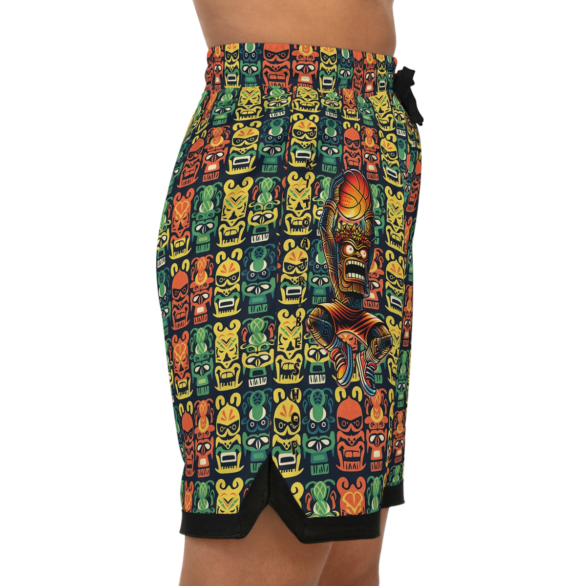 B-BALL SHORTS - The Tiki Spirit in Action