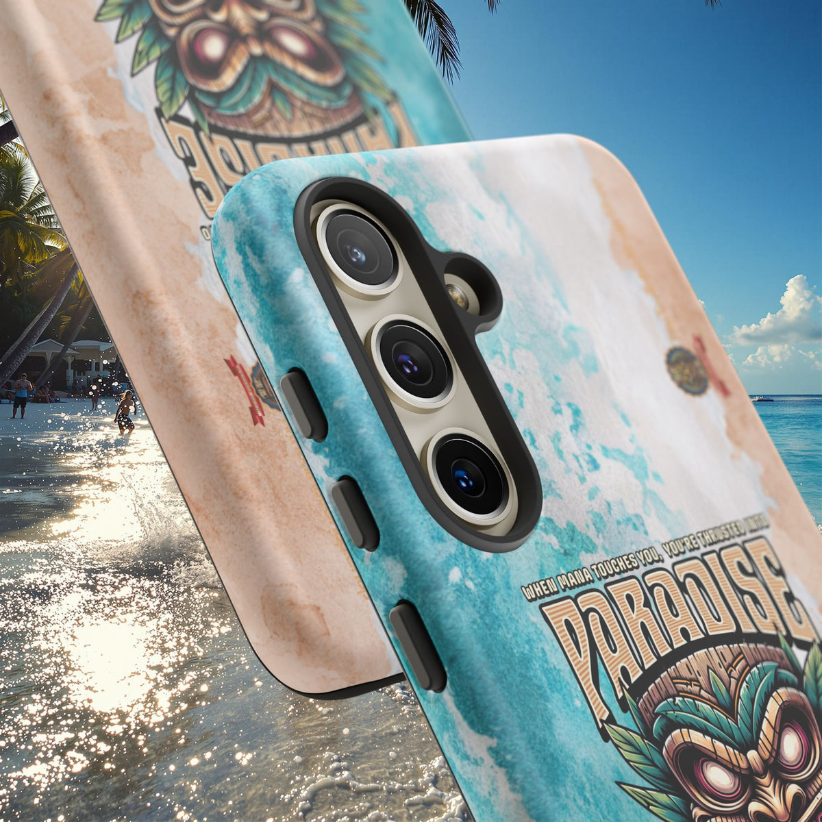 Bora Bora – Coque Antichoc Premium Tiki Élégance