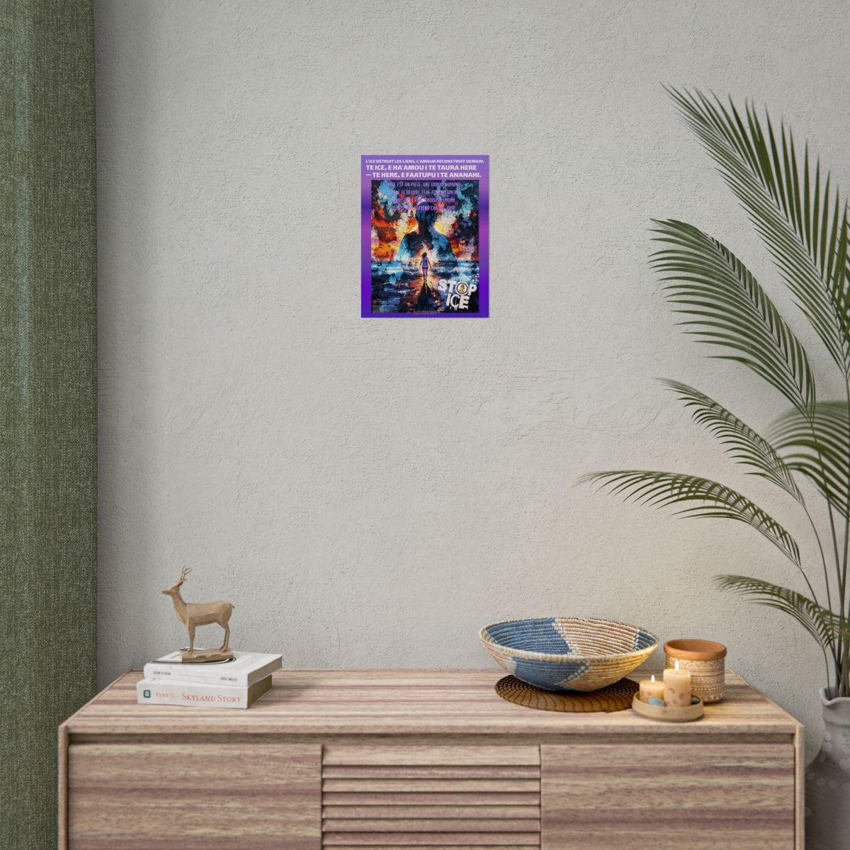 Posters Anti-ICE Polynésie – Affiches de Sensibilisation Contre la Drogue “Paruru i te ora – Brisons les chaînes de l’ICE”