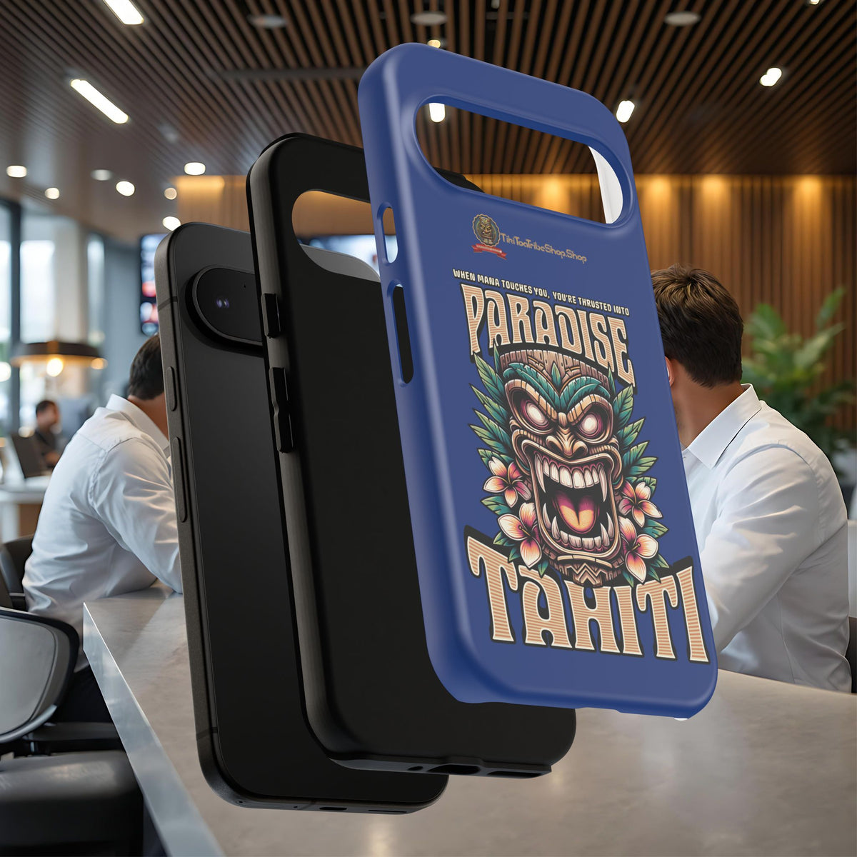 Tahiti – Coque Antichoc Premium Tiki Royal