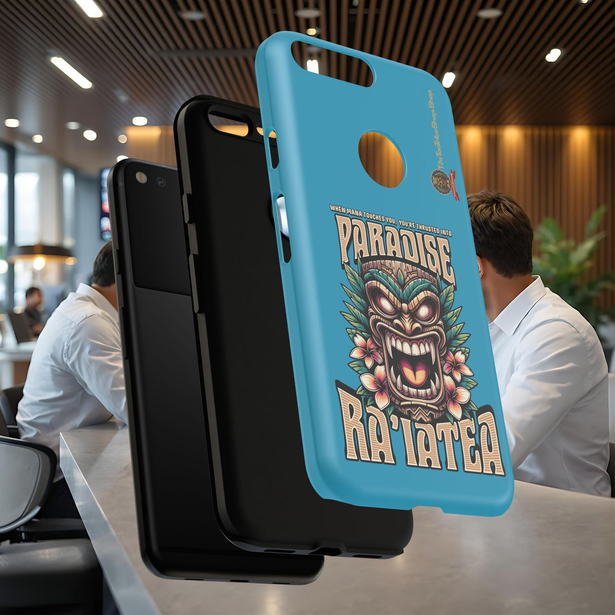 Ra’iatea – Coque Tiki Tribal de Protection Premium