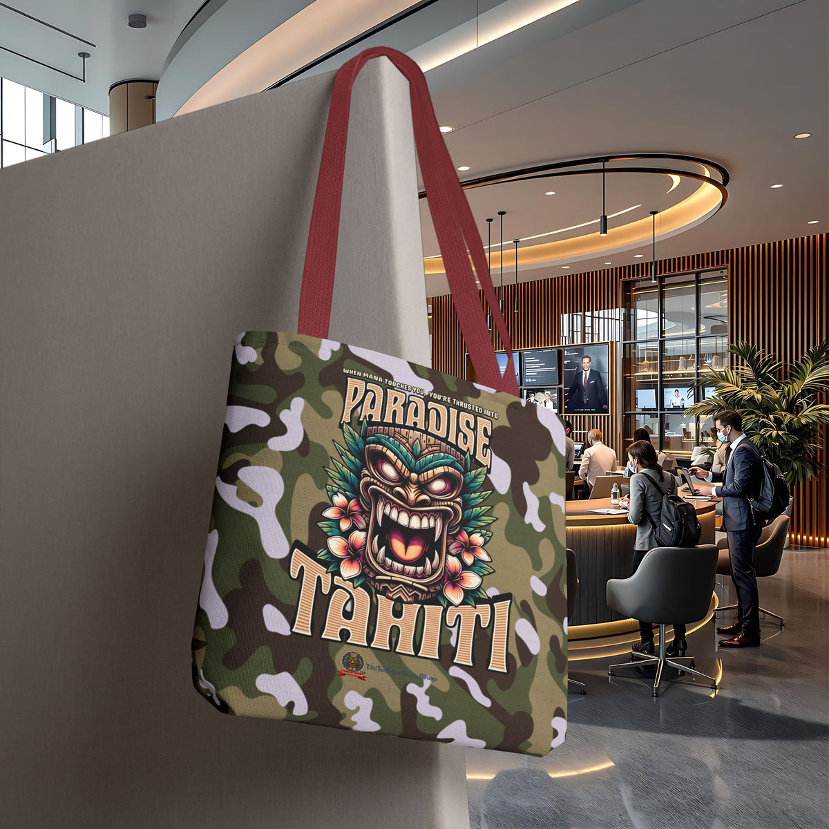 Tote Bag - 'Paradise Tahiti'