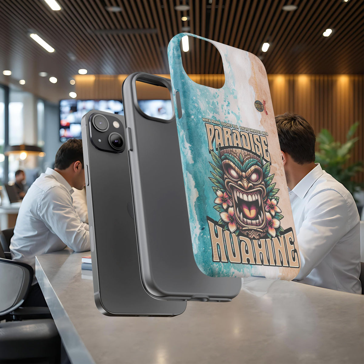 Huahine – Coque Antichoc Premium Tiki Fenua