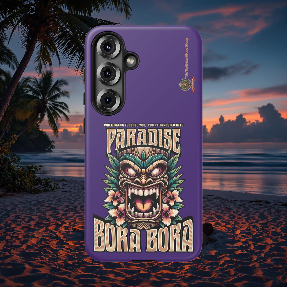 Bora Bora – Coque Antichoc Premium Tiki Élégance