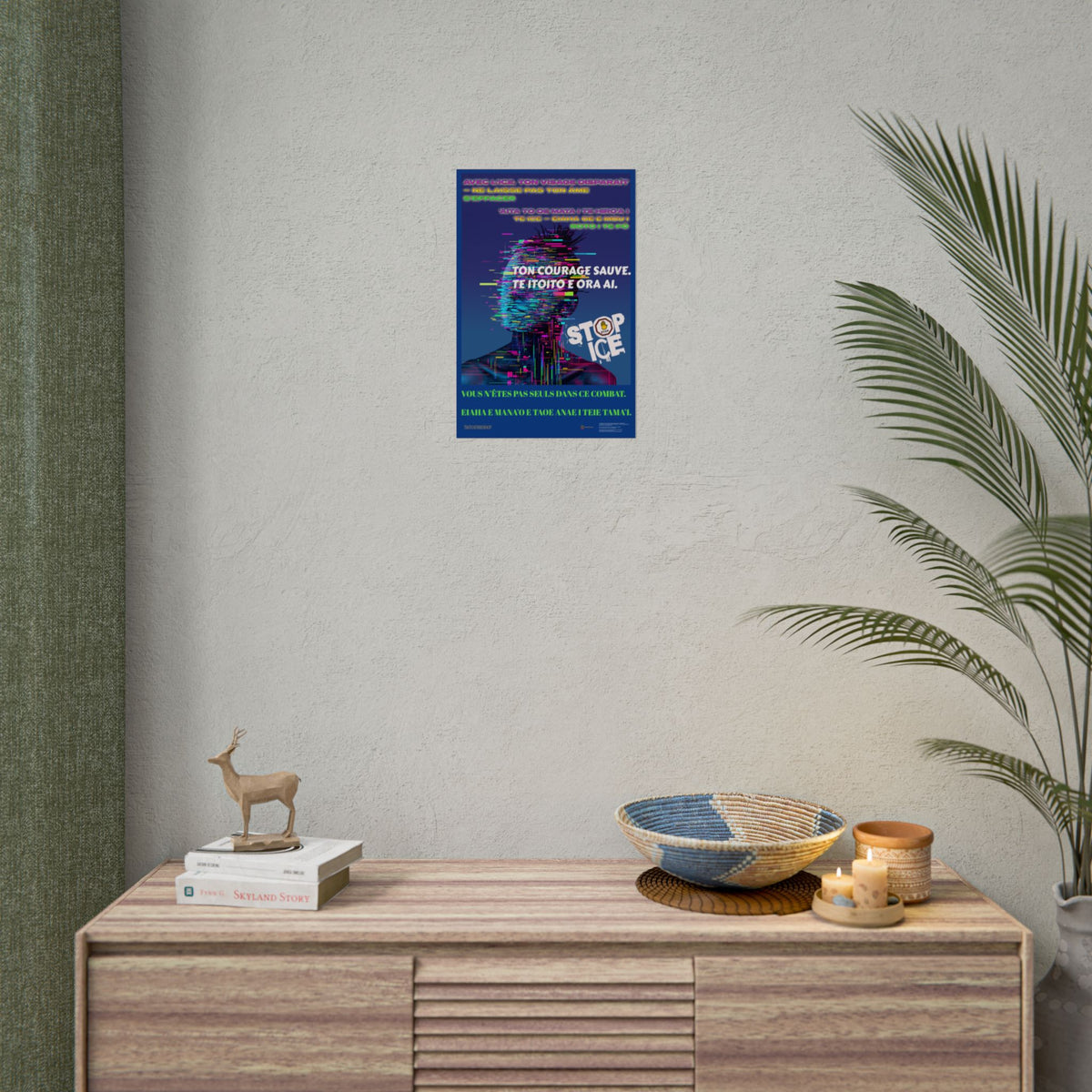 Posters Anti-ICE Polynésie – Affiches de Sensibilisation Contre la Drogue “Paruru i te ora – Brisons les chaînes de l’ICE”