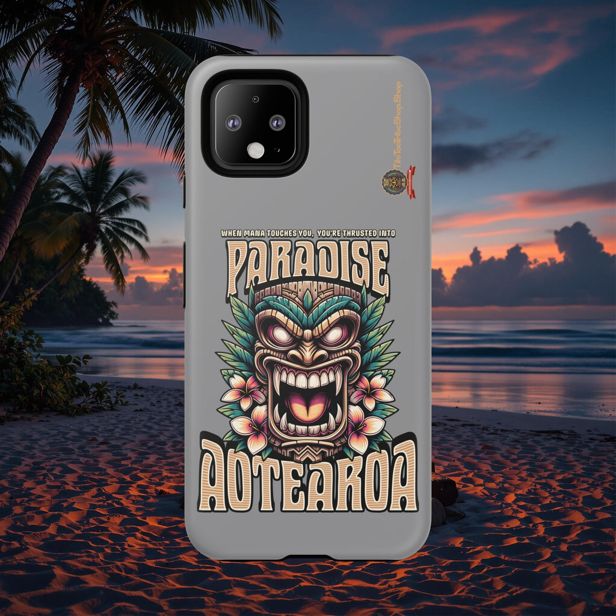 Aotearoa – Coque Antichoc Tiki Maori & Mana Ancestral