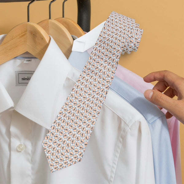Cravate Moroni Chic Pois Élegance