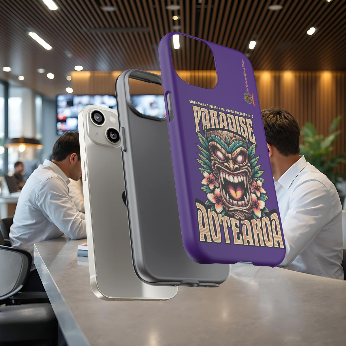 Aotearoa – Tiki Maori &amp; Ancestral Mana Shockproof Case