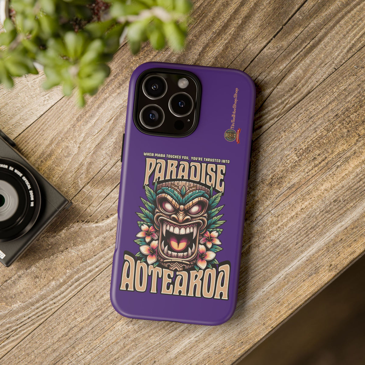 Aotearoa – Tiki Maori &amp; Ancestral Mana Shockproof Case