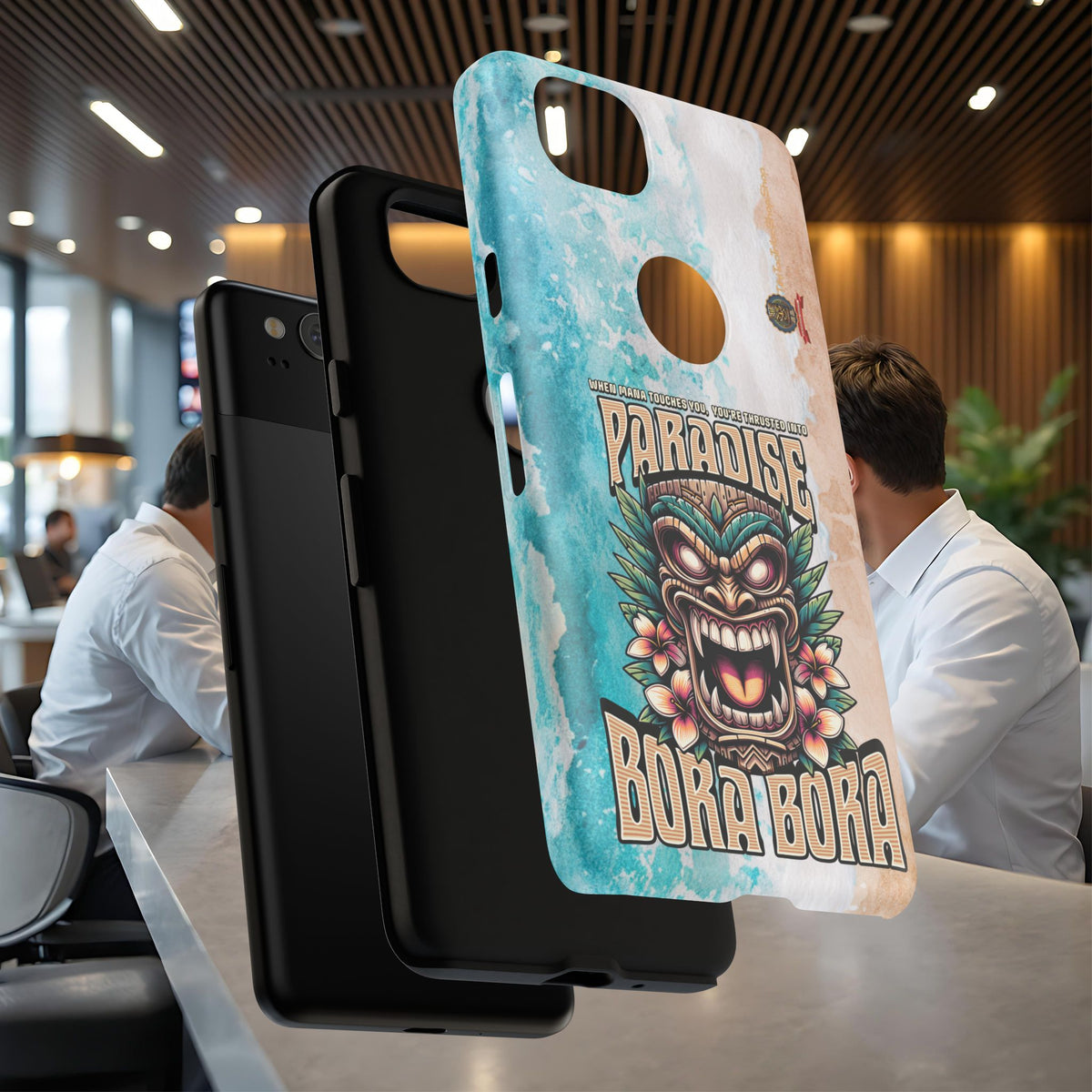 Bora Bora – Coque Antichoc Premium Tiki Élégance