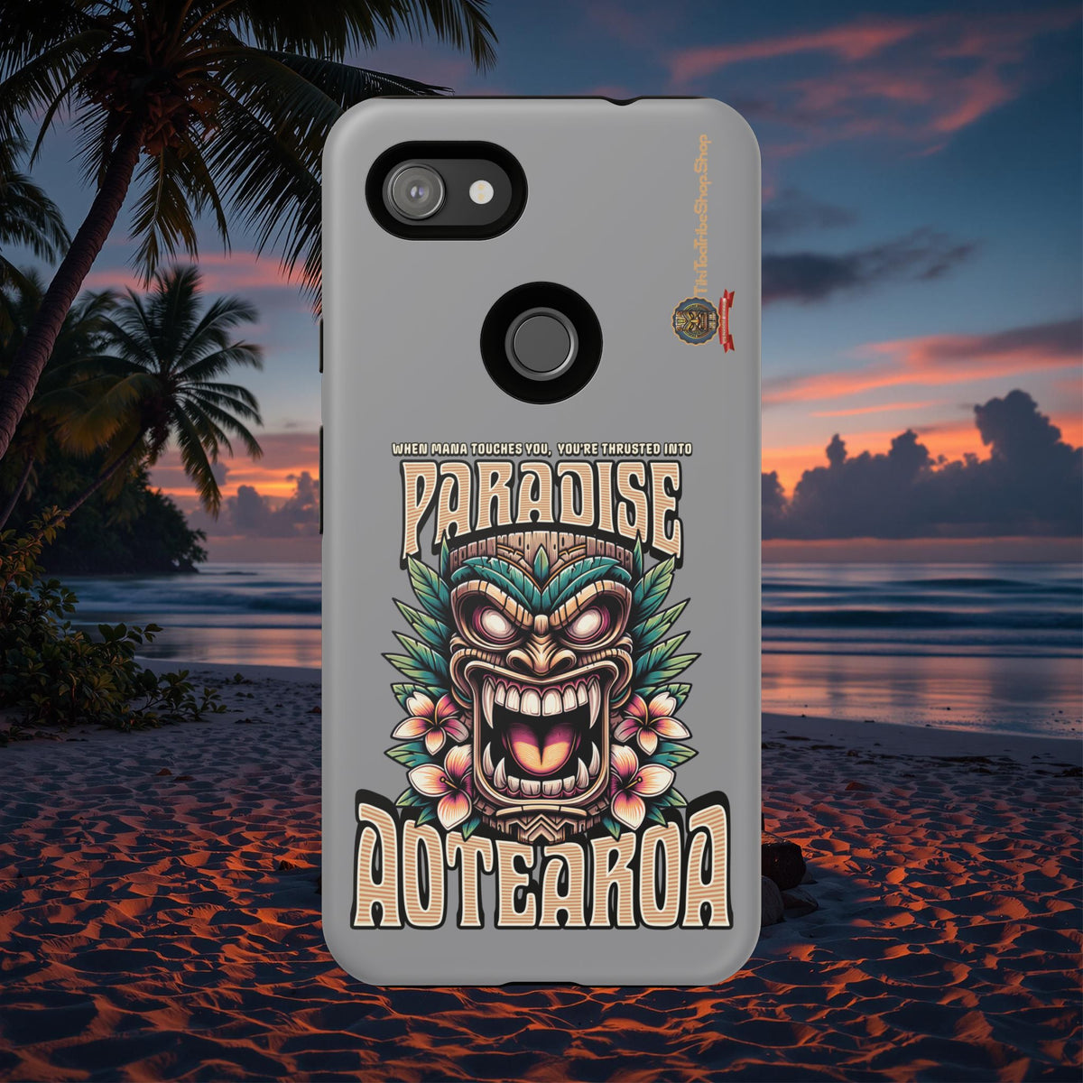 Aotearoa – Coque Antichoc Tiki Maori & Mana Ancestral
