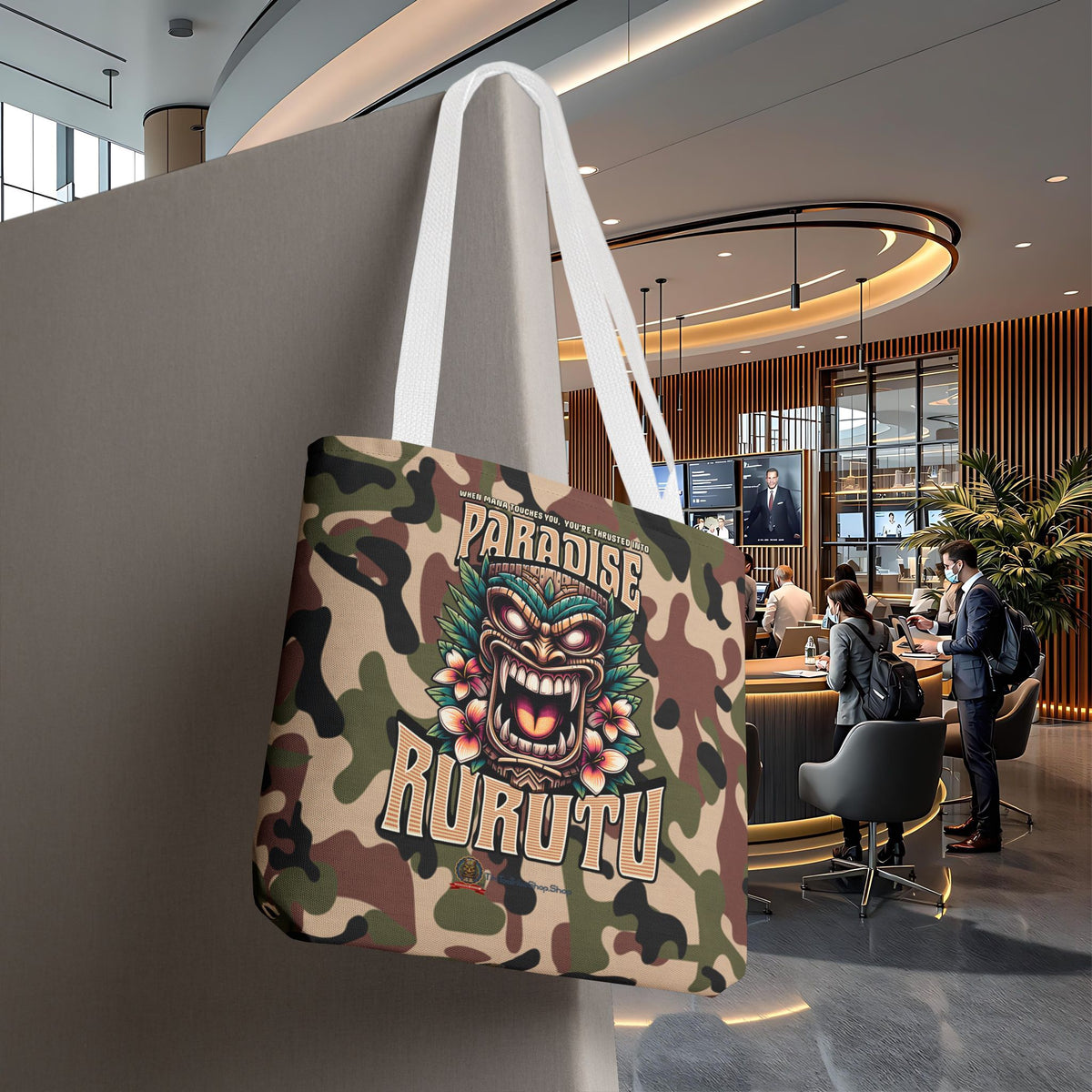 Tote Bag - 'Paradise Rurutu'