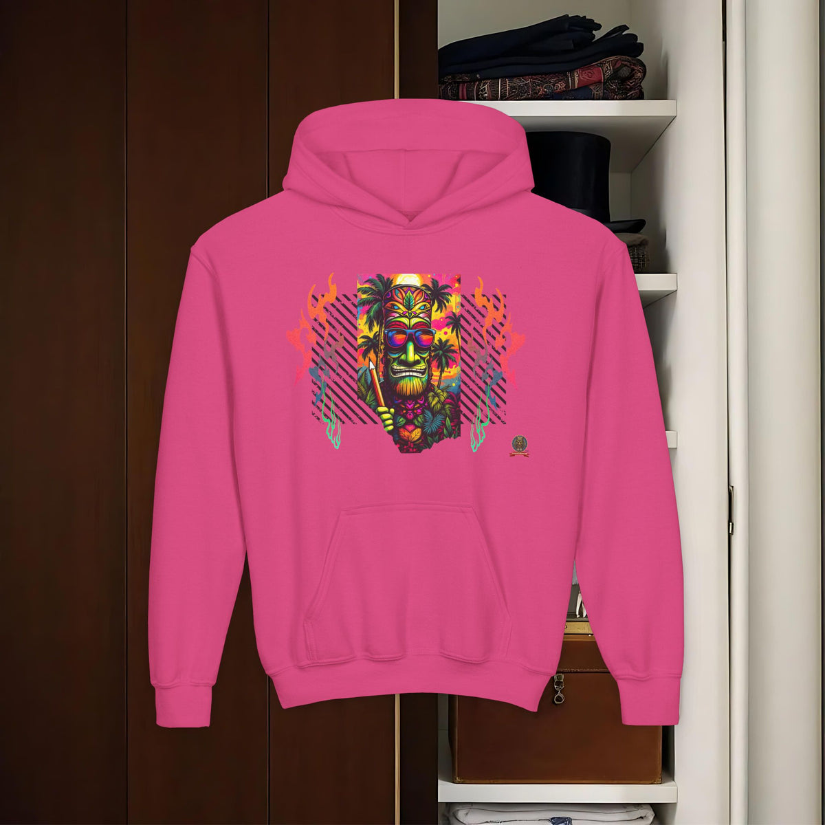 THE TIKI SPIRIT - Thick hooded sweatshirt for youth