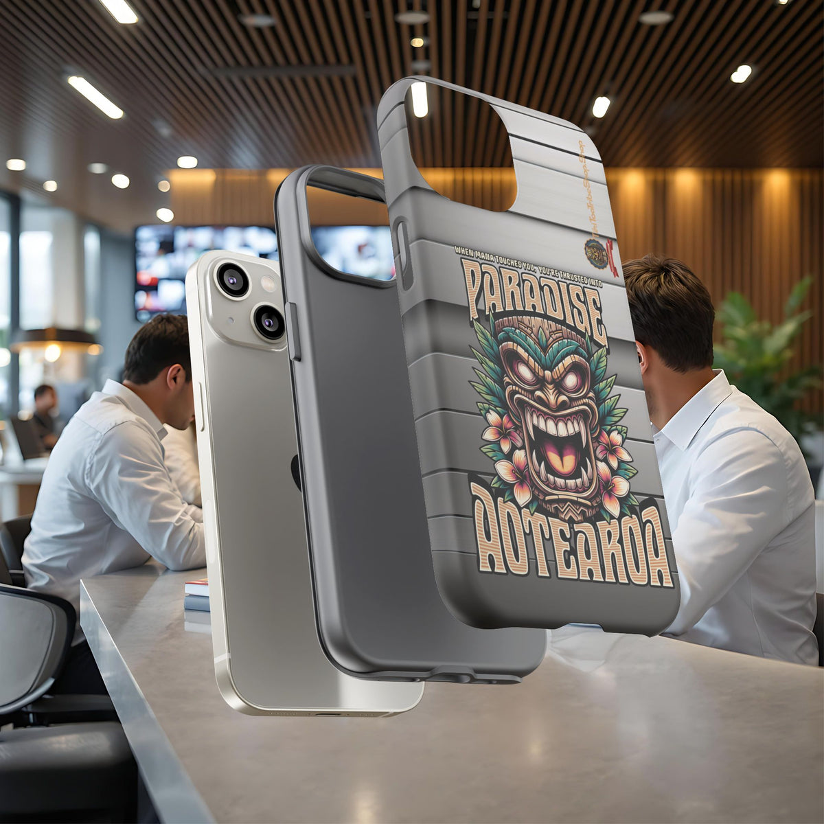 Aotearoa – Tiki Maori &amp; Ancestral Mana Shockproof Case
