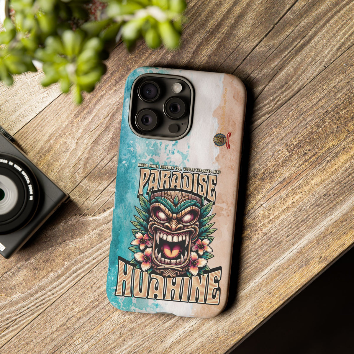 Huahine – Coque Antichoc Premium Tiki Fenua
