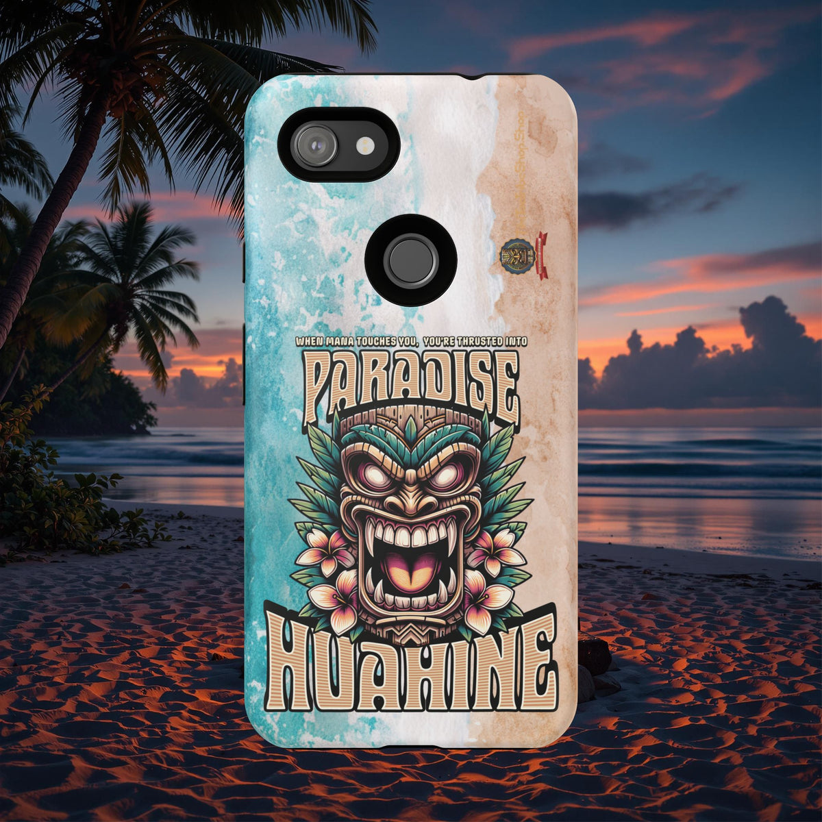 Huahine – Coque Antichoc Premium Tiki Fenua