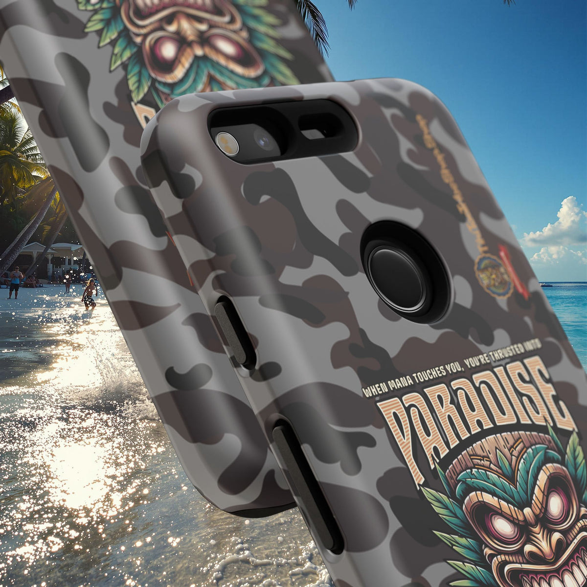 Fenua Guardian – Coque Antichoc Art Polynésien