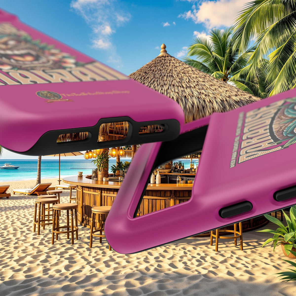 Hawaii – Coque Antichoc Premium Tiki Mana