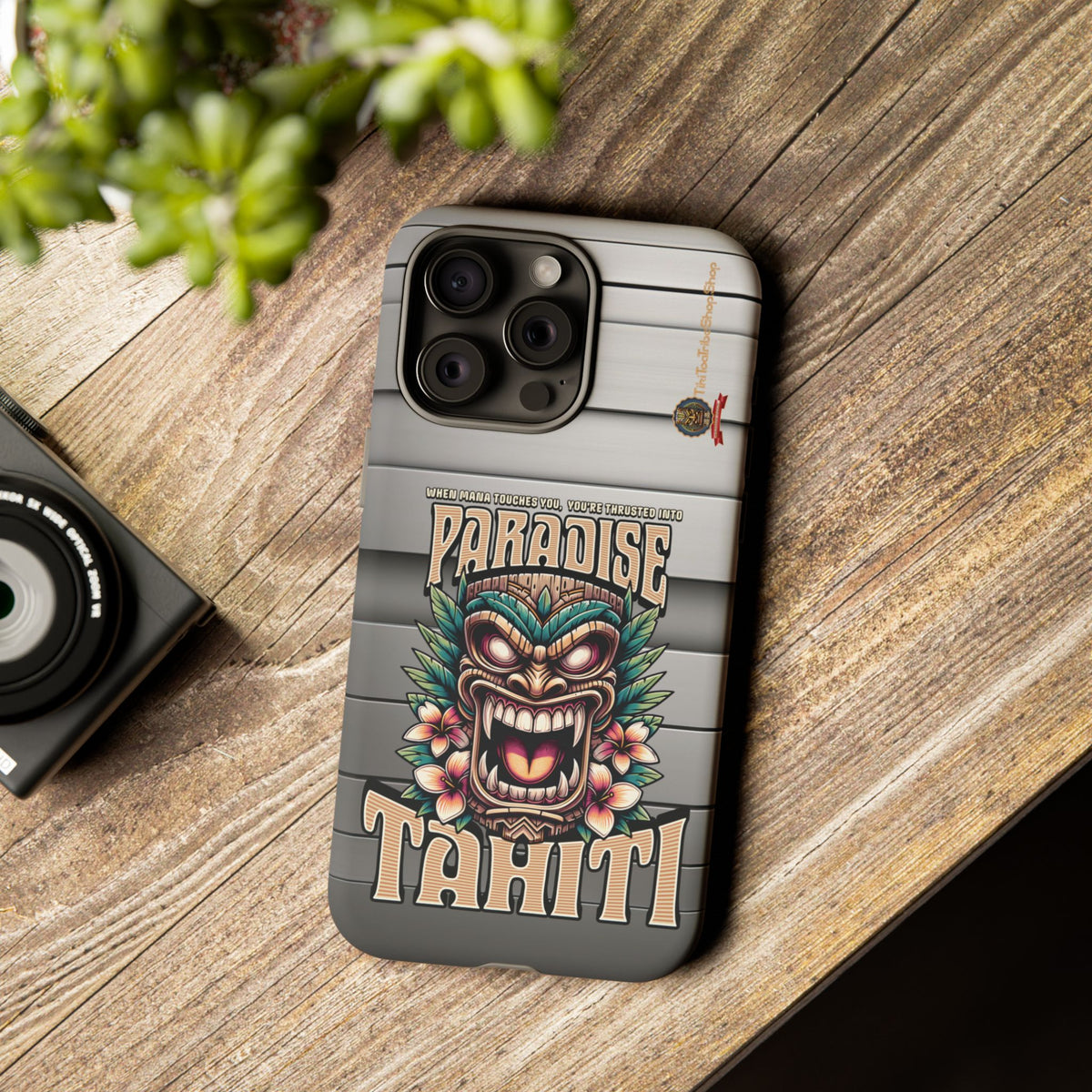 Tahiti – Coque Antichoc Premium Tiki Royal