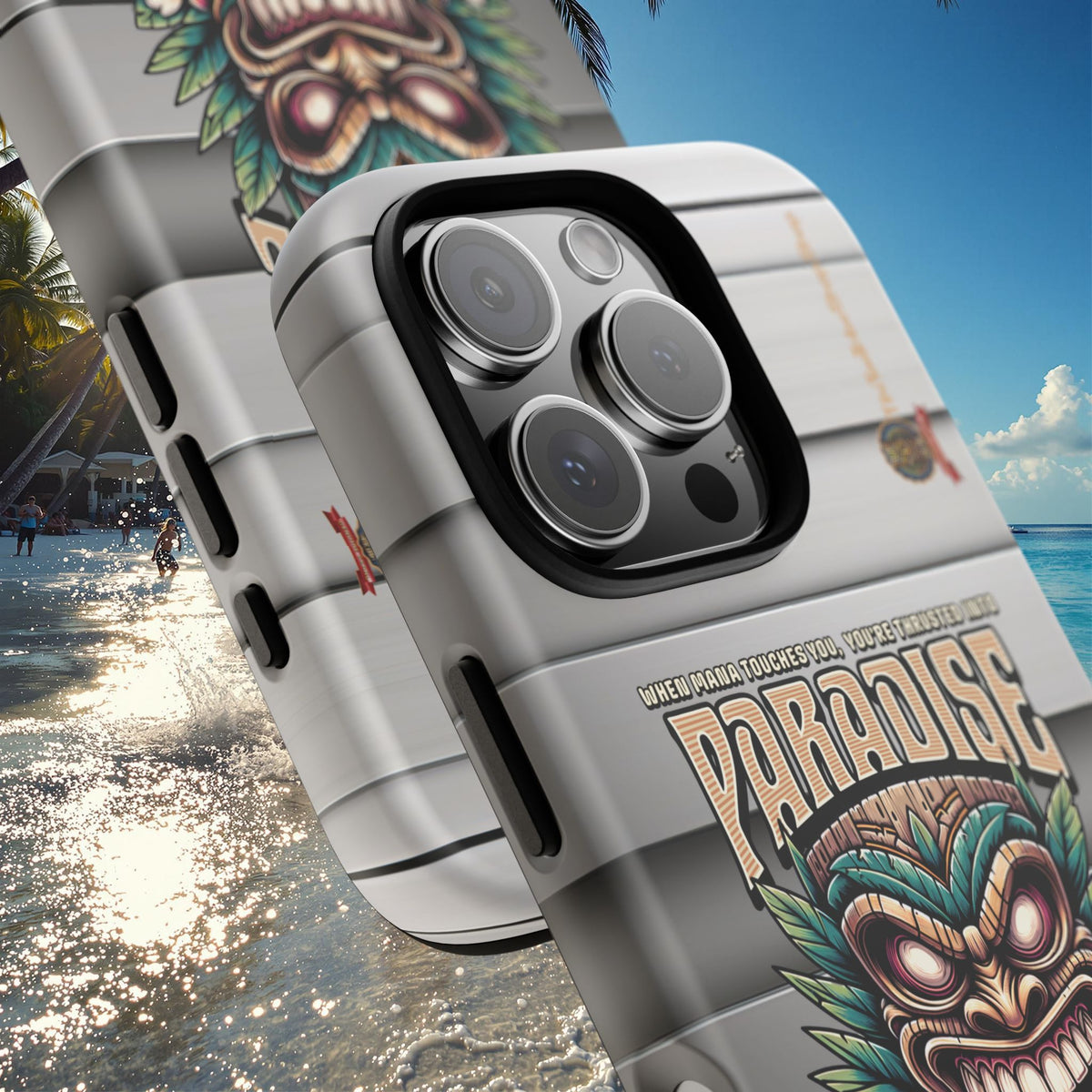 Moorea – Coque Antichoc Premium Tiki Fenua
