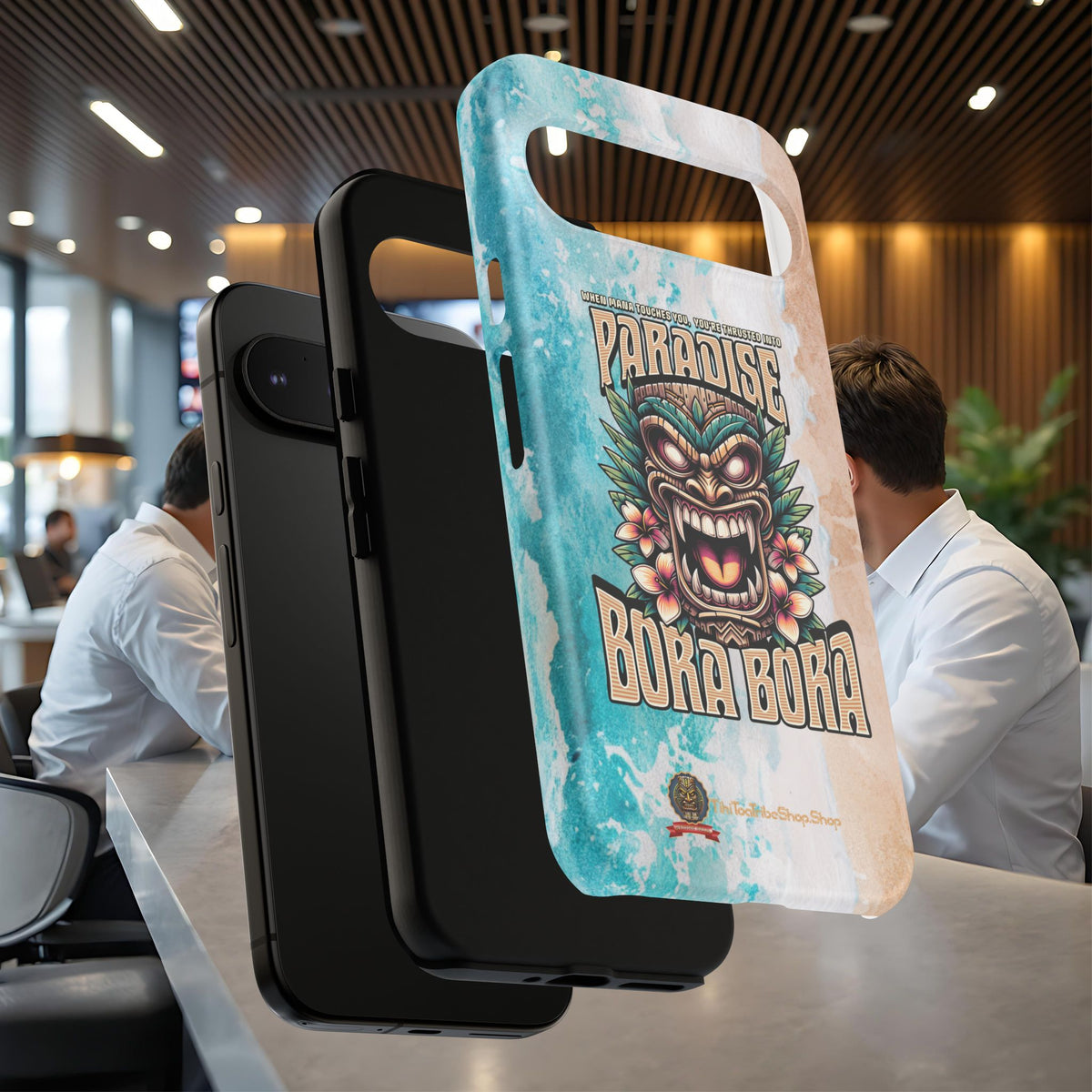 Bora Bora – Coque Antichoc Premium Tiki Élégance