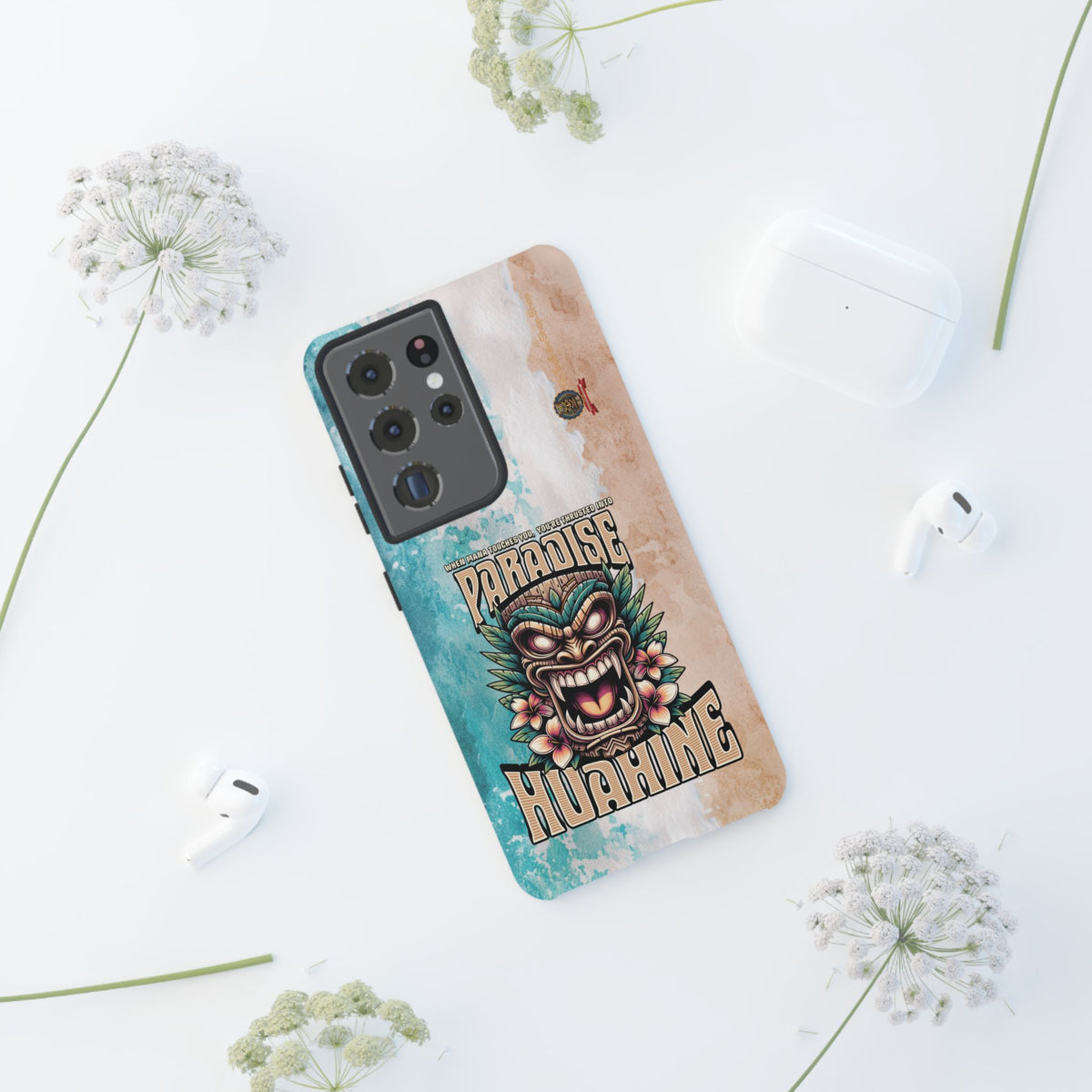 Huahine – Coque Antichoc Premium Tiki Fenua