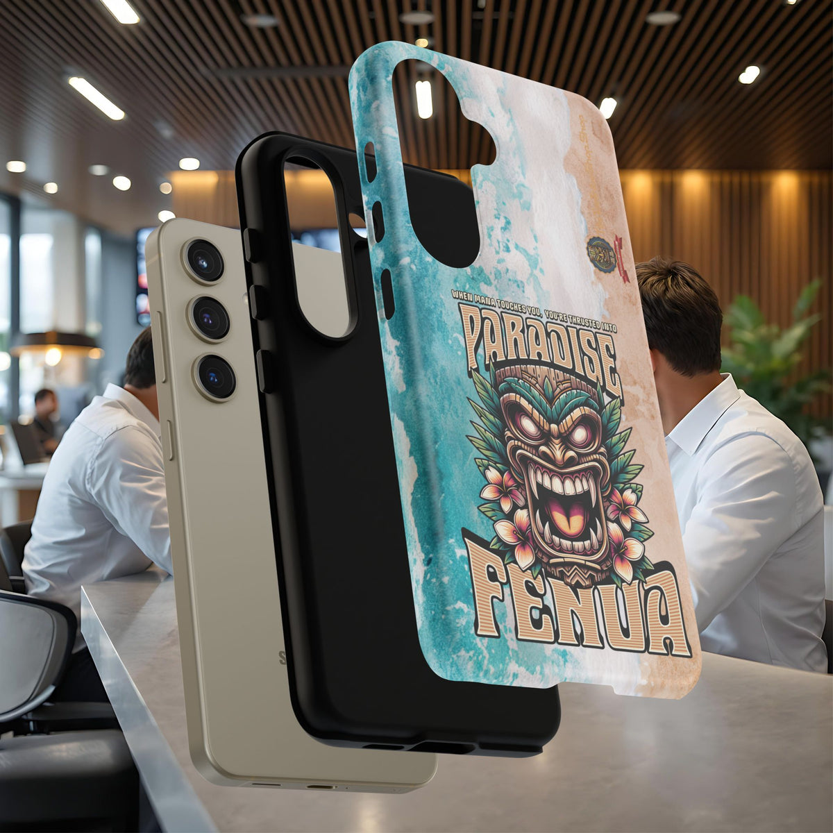 Fenua Guardian – Coque Antichoc Art Polynésien