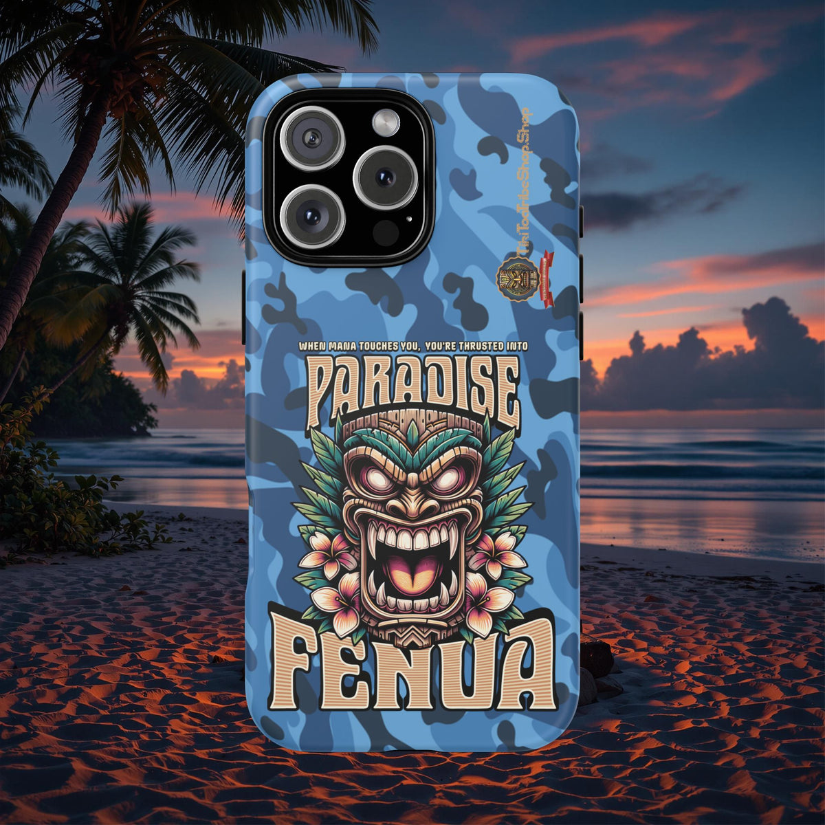 Fenua Guardian – Coque Antichoc Art Polynésien
