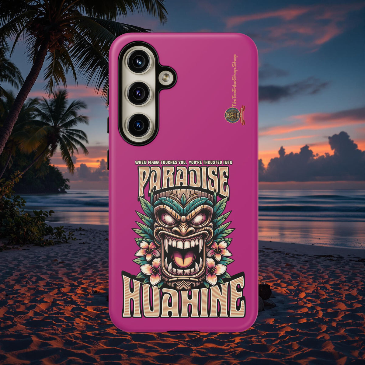 Huahine – Coque Antichoc Premium Tiki Fenua