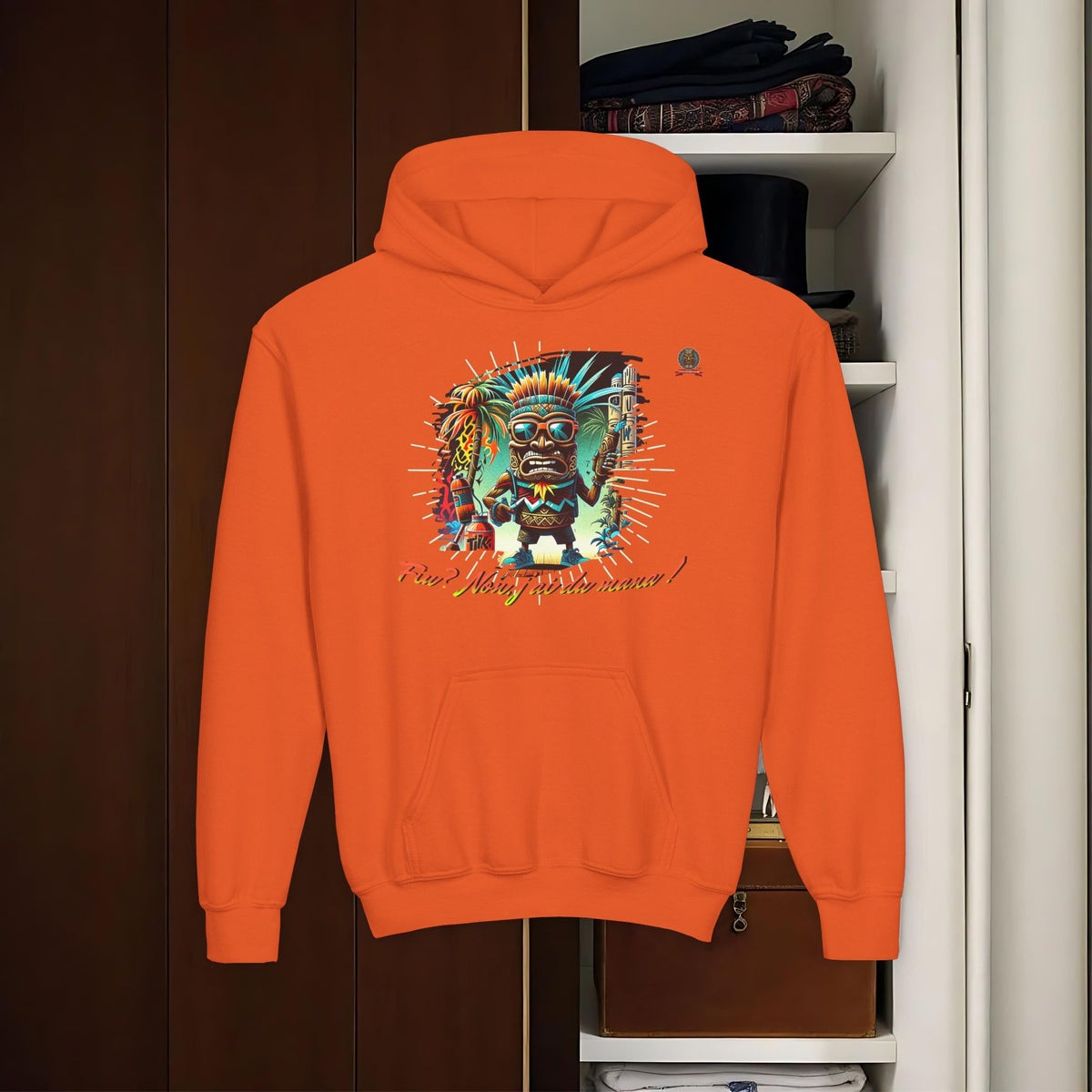 THE TIKI SPIRIT - Thick hooded sweatshirt for youth