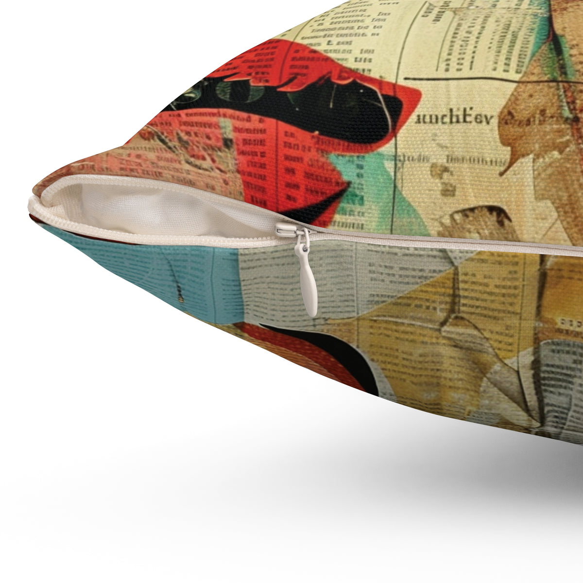 Pop Art Collage Magazine: Fragmented Beauty