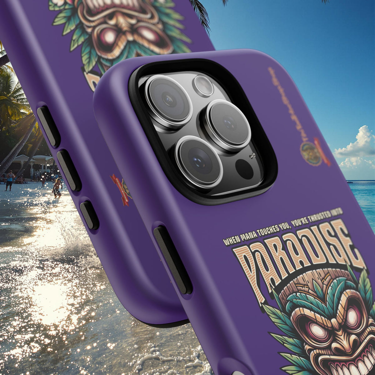 Bora Bora – Coque Antichoc Premium Tiki Élégance