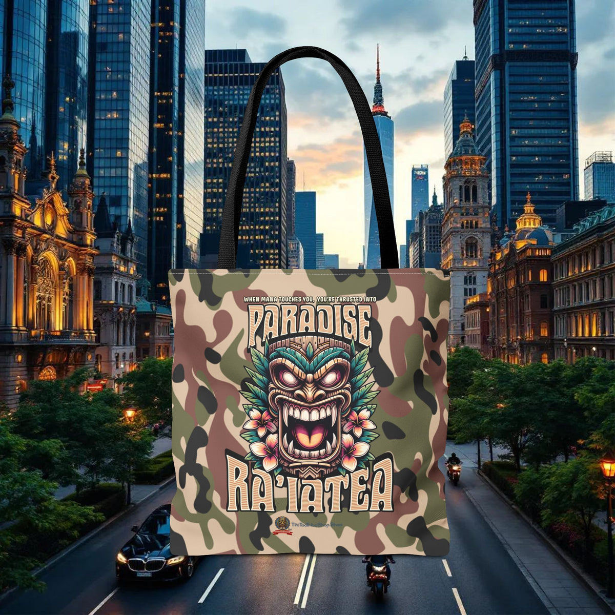 Tote Bag - 'Paradise Ra'iatea'