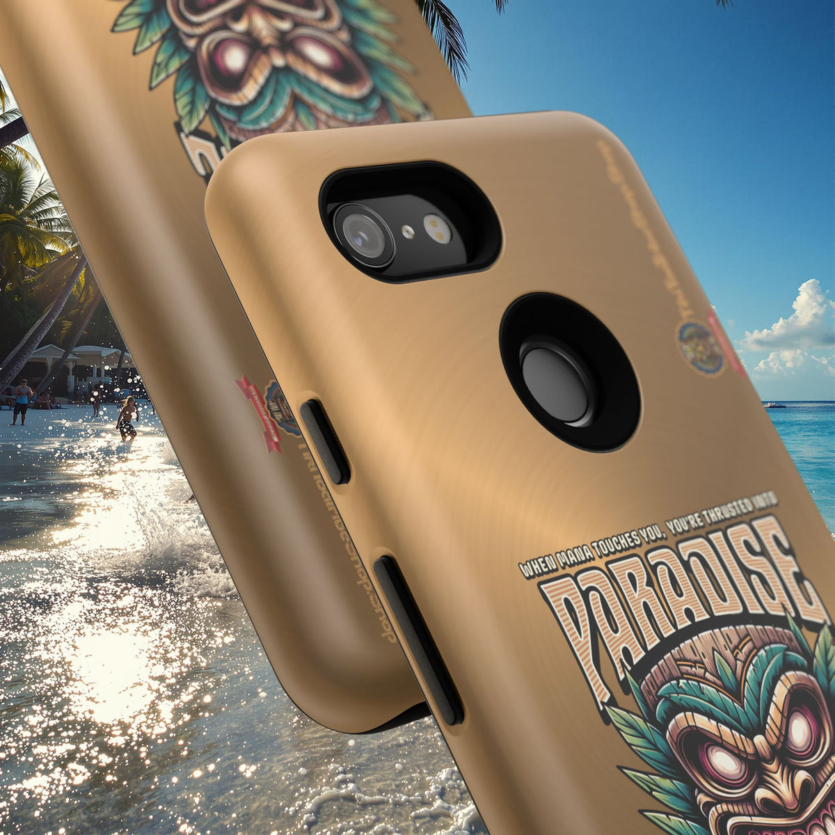 Huahine – Coque Antichoc Premium Tiki Fenua