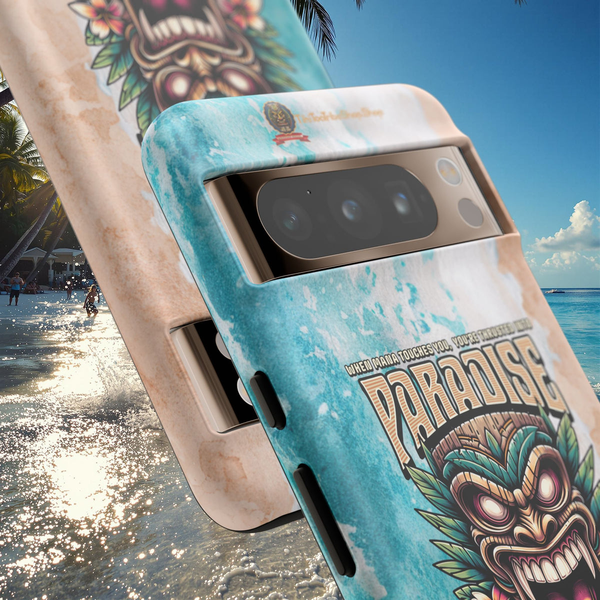 Bora Bora – Coque Antichoc Premium Tiki Élégance
