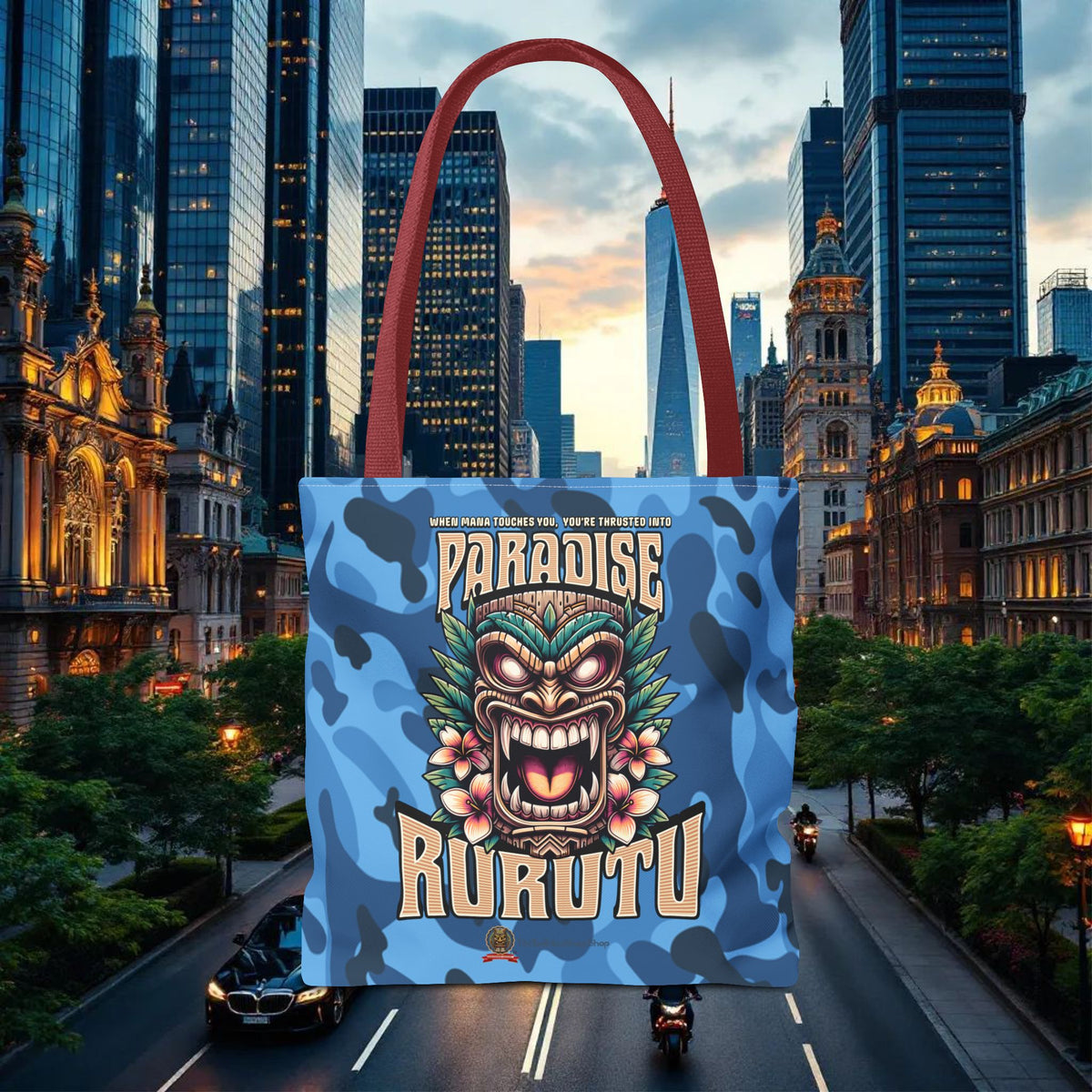 Tote Bag - 'Paradise Rurutu'