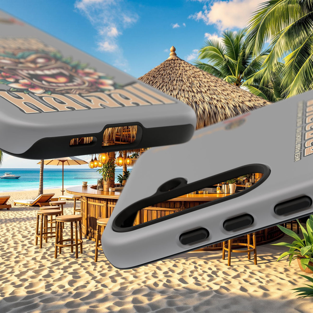 Hawaii – Coque Antichoc Premium Tiki Mana