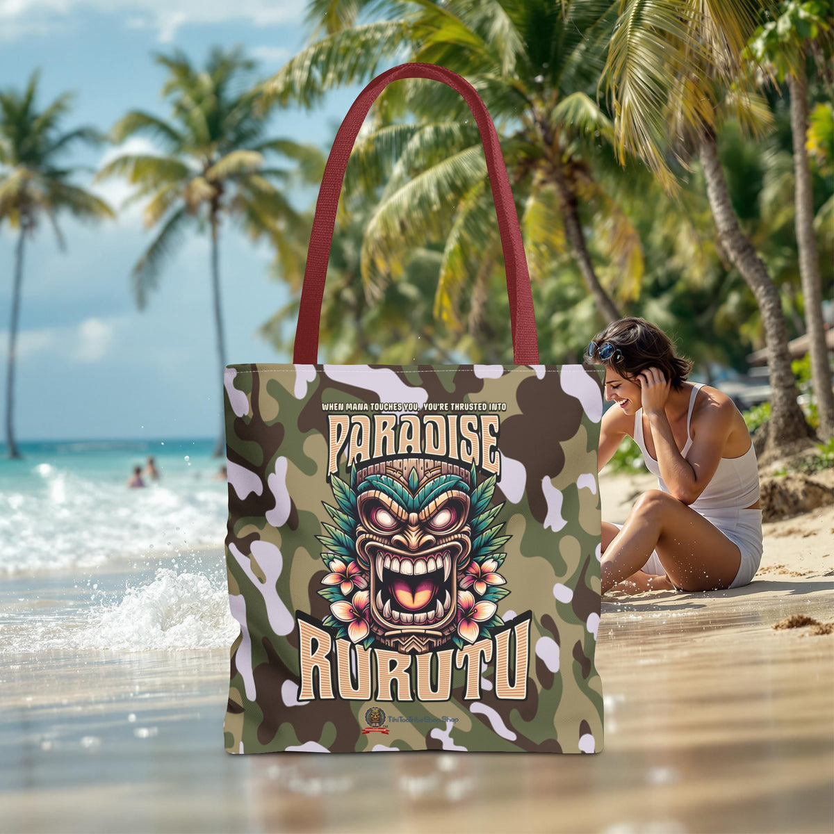 Tote Bag - 'Paradise Rurutu'