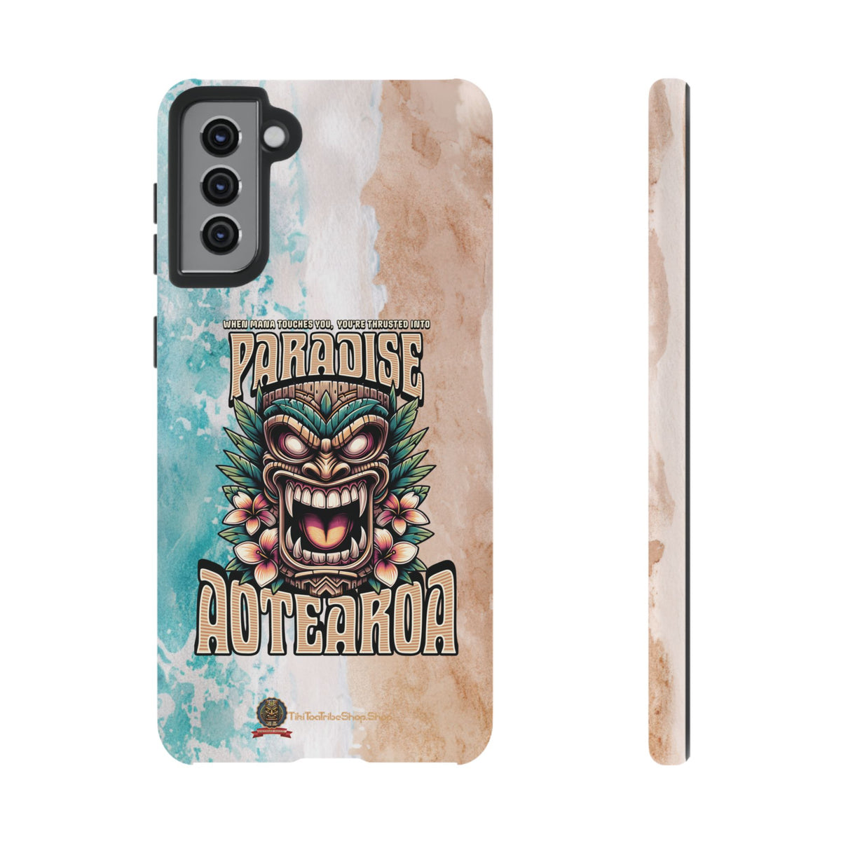 Aotearoa – Coque Antichoc Tiki Maori & Mana Ancestral