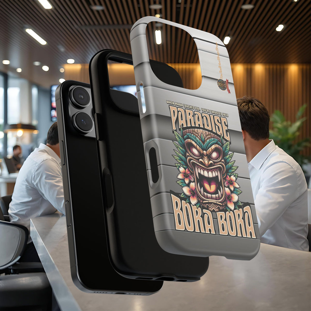 Bora Bora – Coque Antichoc Premium Tiki Élégance