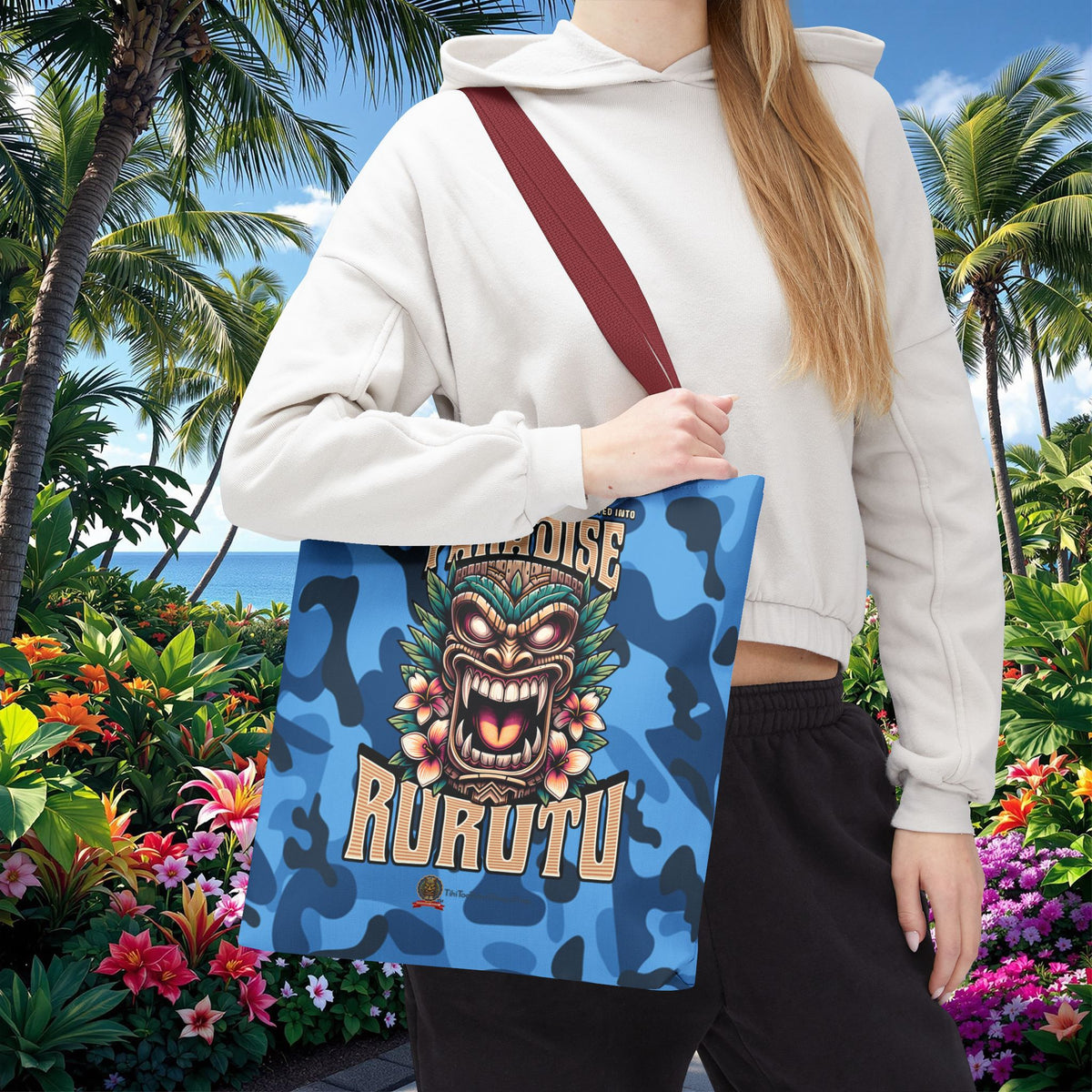 Tote Bag - 'Paradise Rurutu'
