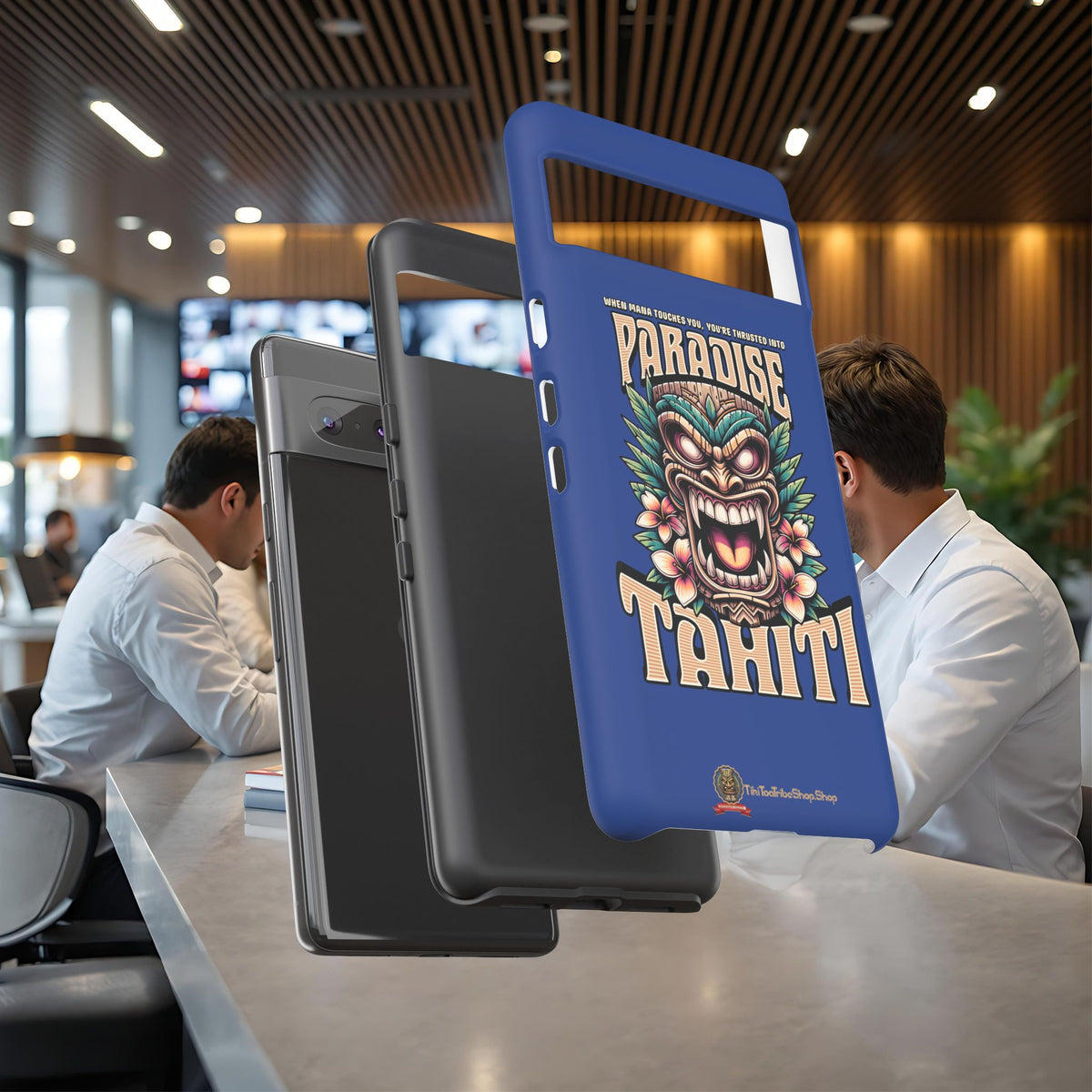 Tahiti – Coque Antichoc Premium Tiki Royal
