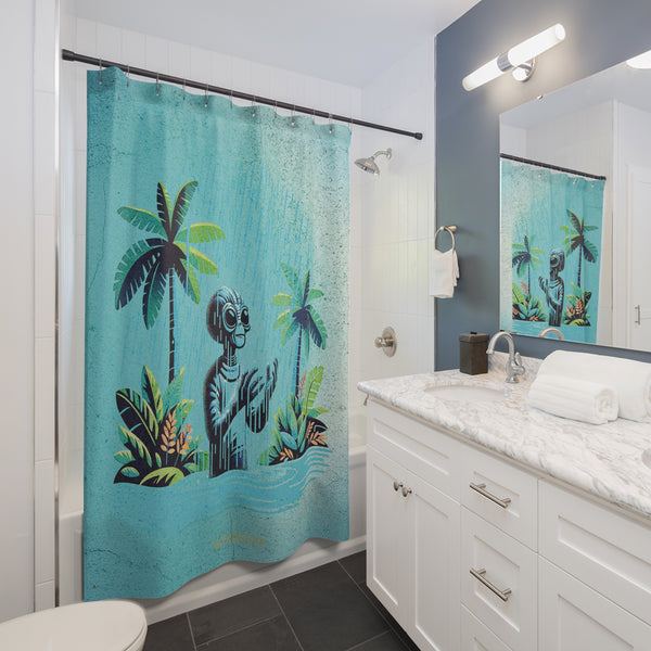 Rideau de Douche Tiki Toa