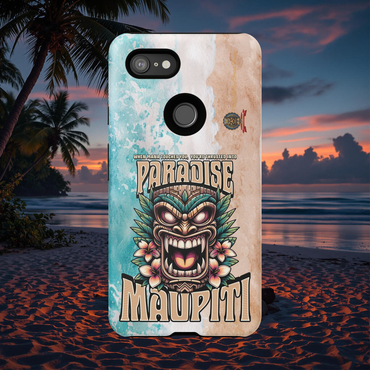 Maupiti Spirit – Coque Tiki Sauvage & Tropicale