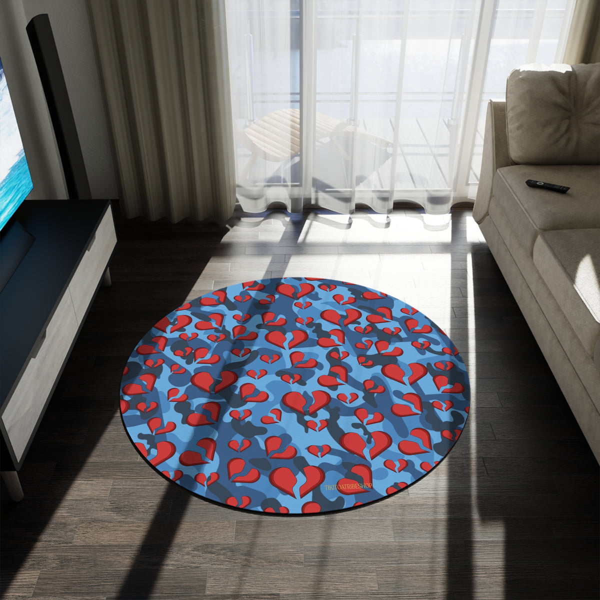 Tapis Rond, Cœurs Brisés, Âme Rebelle