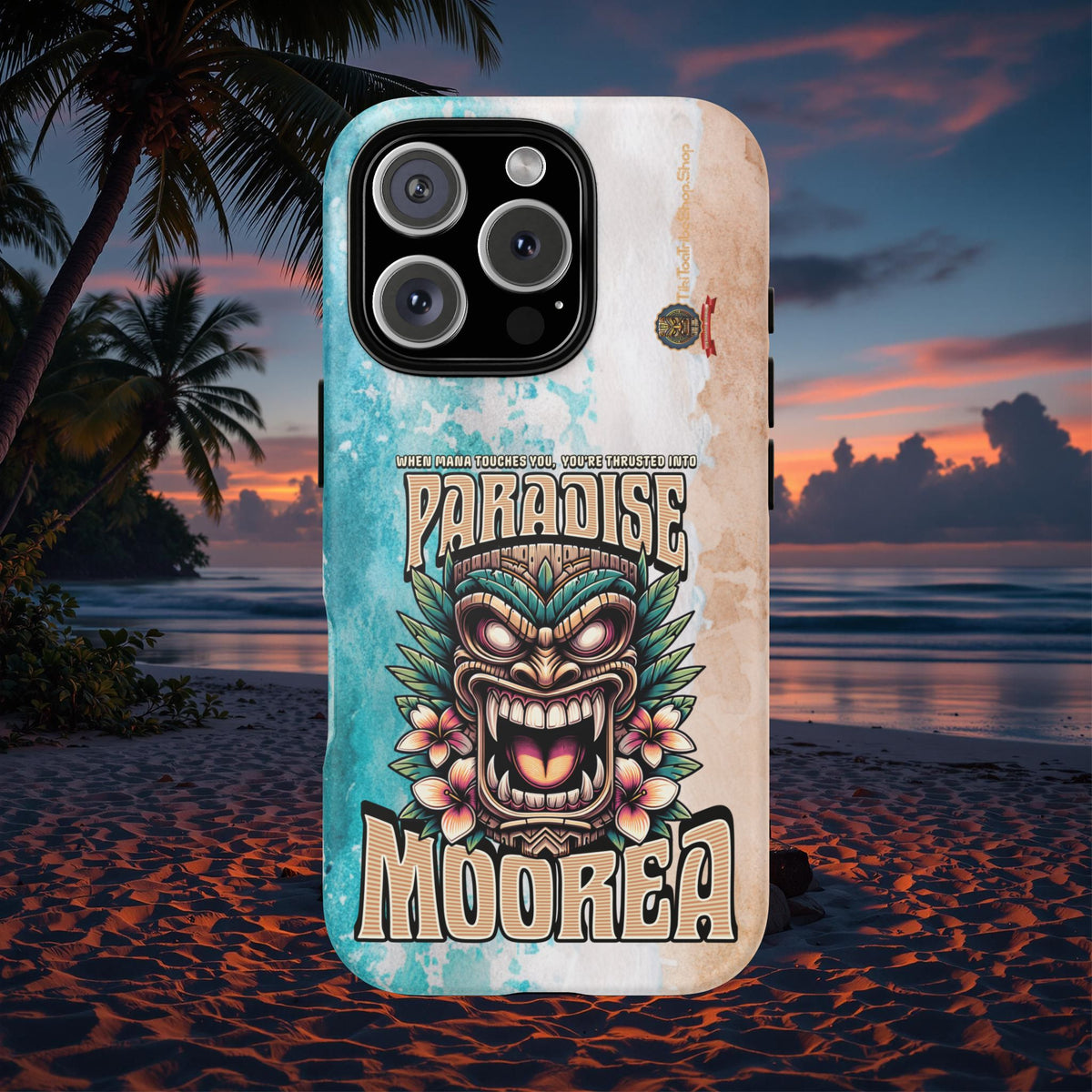 Moorea – Coque Antichoc Premium Tiki Fenua