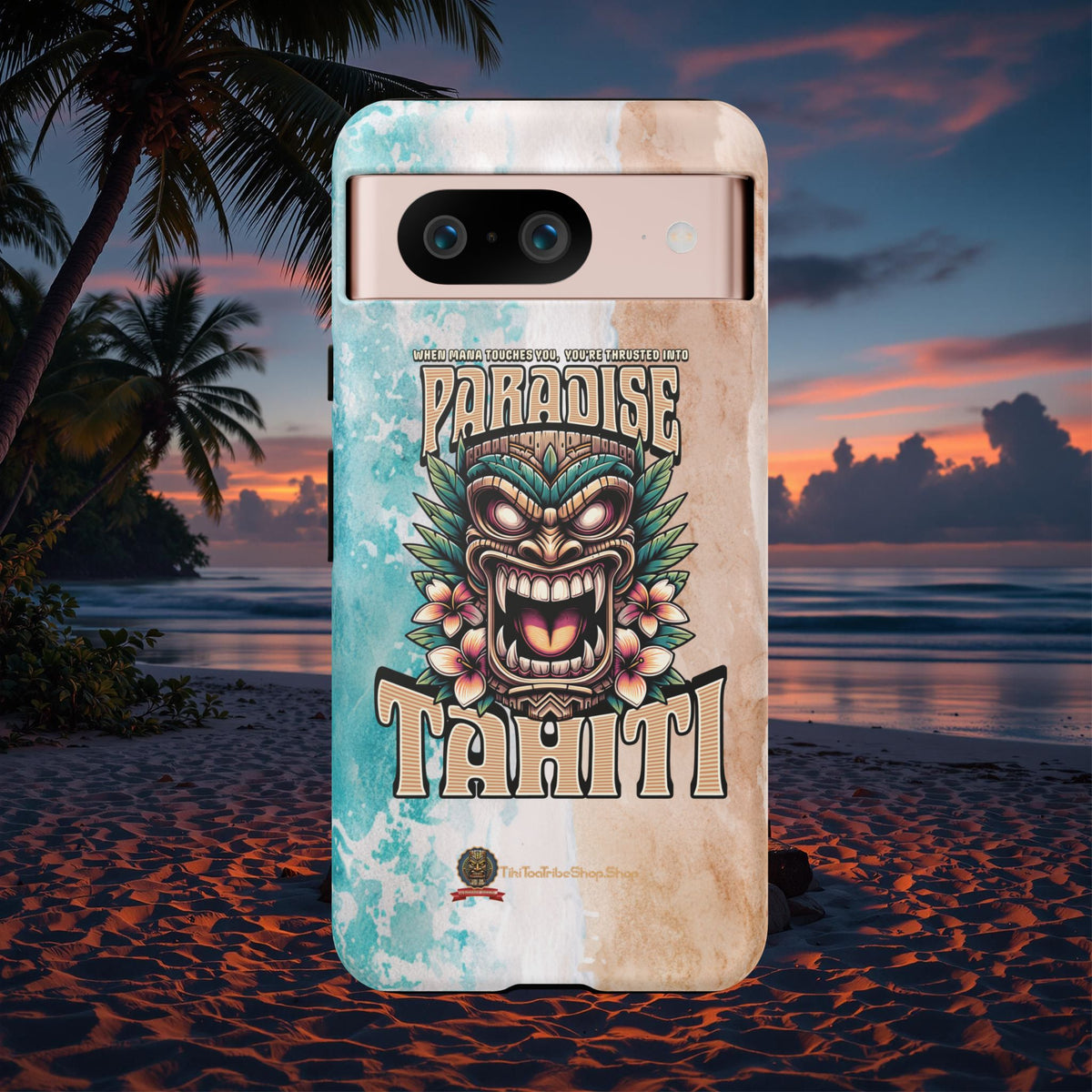 Tahiti – Coque Antichoc Premium Tiki Royal