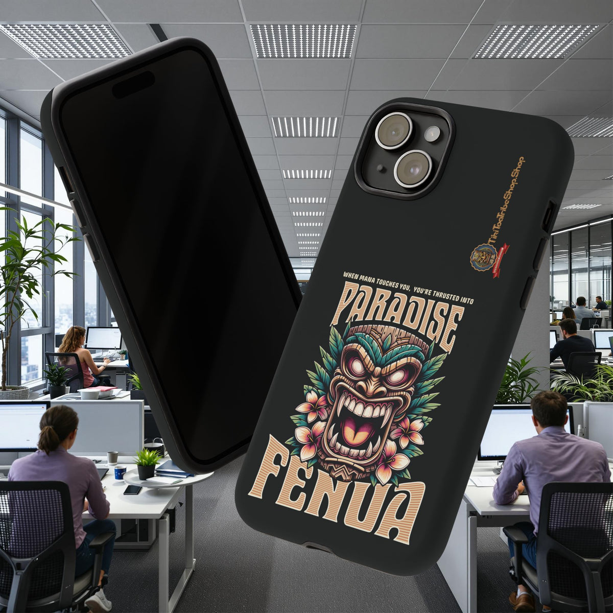 Fenua Guardian – Coque Antichoc Art Polynésien