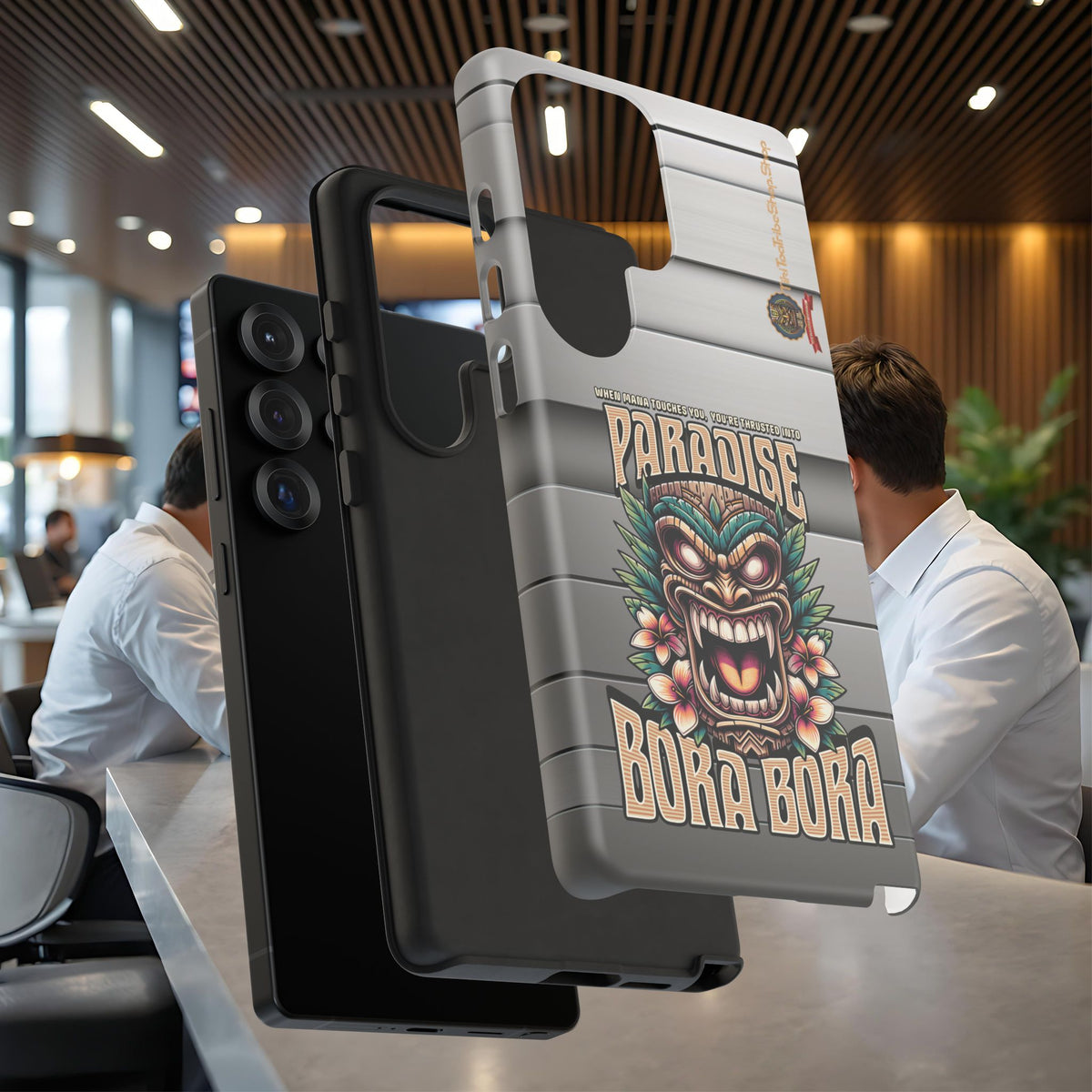 Bora Bora – Coque Antichoc Premium Tiki Élégance