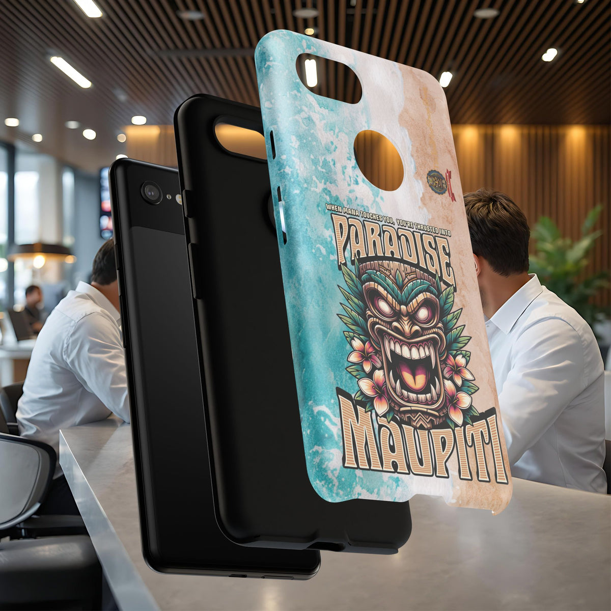 Maupiti Spirit – Coque Tiki Sauvage & Tropicale